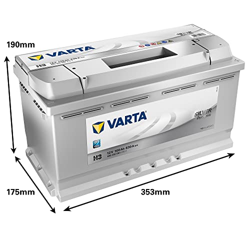 Varta 6004020833162 Autobatterie Silver Dynamic H3 12 V 100 Ah 830 A - 2