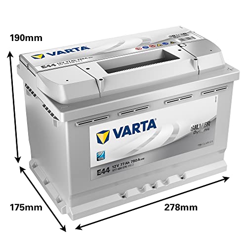 Varta E44 Silver Dynamic Starterbatterie 5774000783162 12V 77Ah - 2