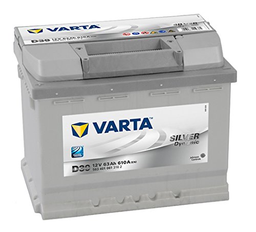 Varta Silver Dynamic D39 Autobatterie 12V 63Ah 610A (EN)  ETN 563 401 061