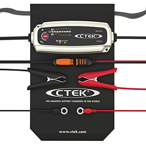 CTEK 56-305 MXS Batterieladegerät 5 Batterieladegerät Mit Automatischer Temperaturkompensation, 12V 5 Amp (EU Stecker) - 2