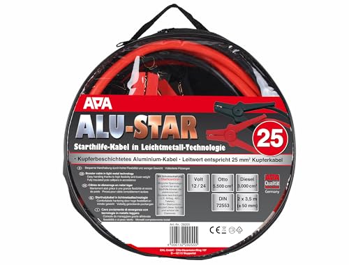 APA 29255 Starthilfekabel ‚Alu-Star‘ 35,7mm² Startcontrol - 5