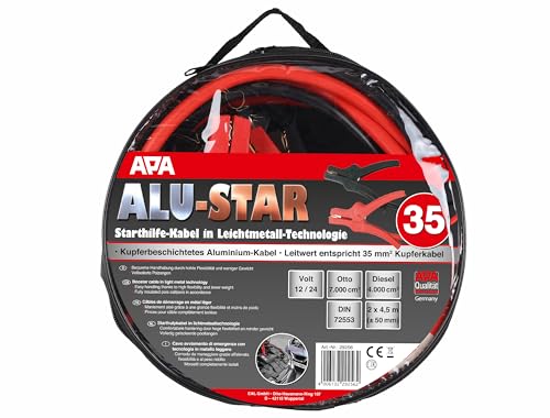 APA 29256 Starthilfekabel ‚Alu-Star‘ 50 mm² - 5