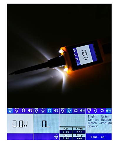 AUTOOL BT260 Elektrosystem-Diagnosegerät, 6–30 V, Stromkreis-Tester mit LED-Taschenlampe BT-260 für 6 V/12 V/24 V Fahrzeug/Boot/Motorrad/Schwerlast/LKW-Schaltkreissystem - 9